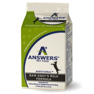 Answers Fermented Frozen Raw Goats Milk